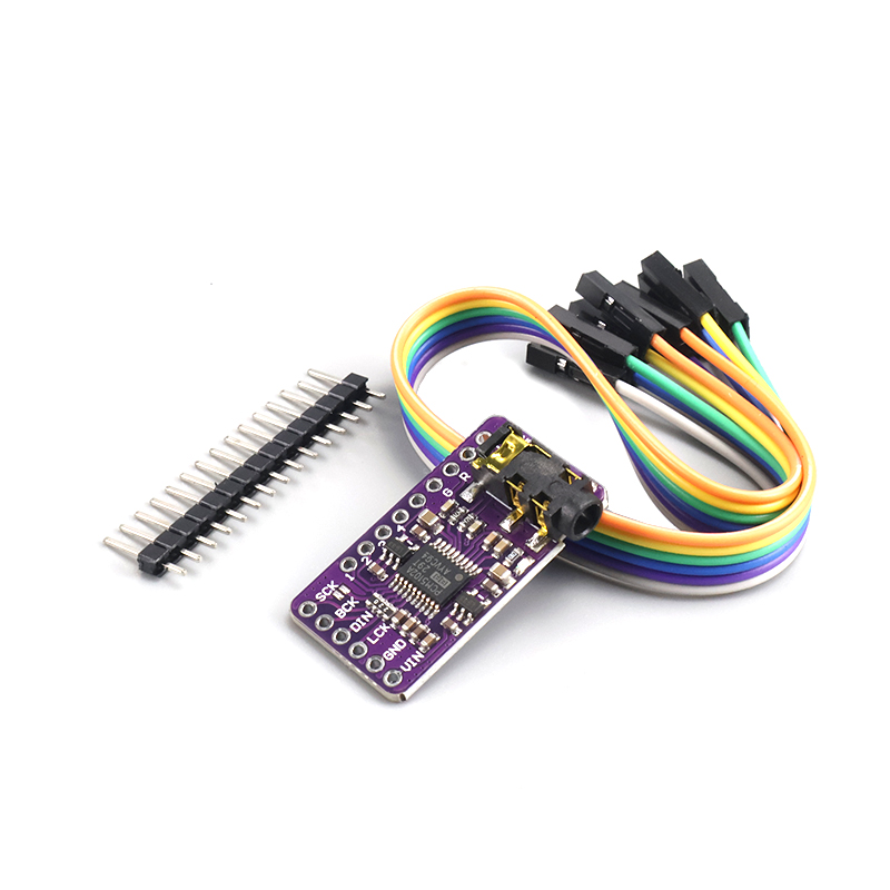 Diy Electronics Raspberry Pi - PCM5102A I2S ЦАП декодер Hi-Fi аудио