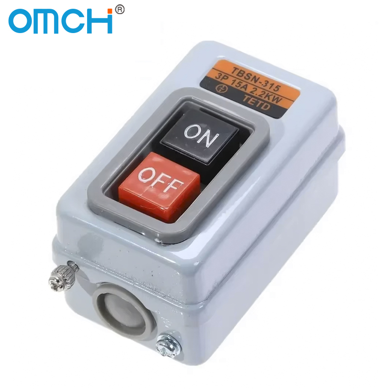 Push Button Tactile - Кнопочный выключатель питания OMCH, трехфазный, для