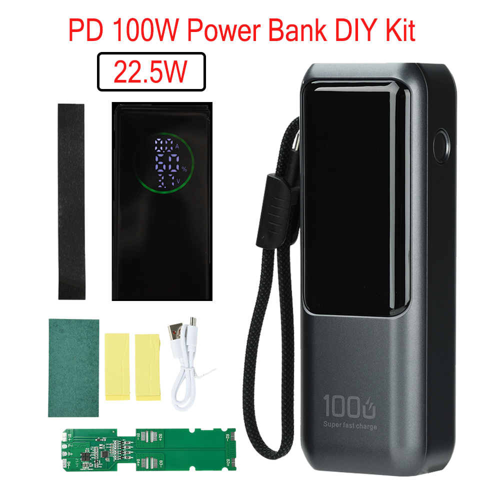 Diy Electronics Organizer - Комплект для быстрой зарядки PD 100W:
