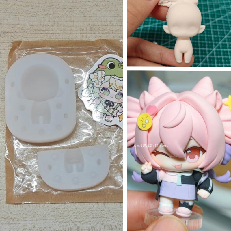 Diy Q - Силиконовая форма для моделирования фигурок в