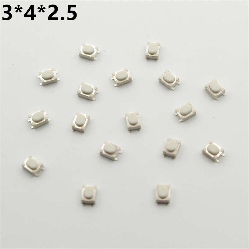 Push Button Tactile - 1000 шт. 3*4*2,5 микропереключатель тактильная кнопка