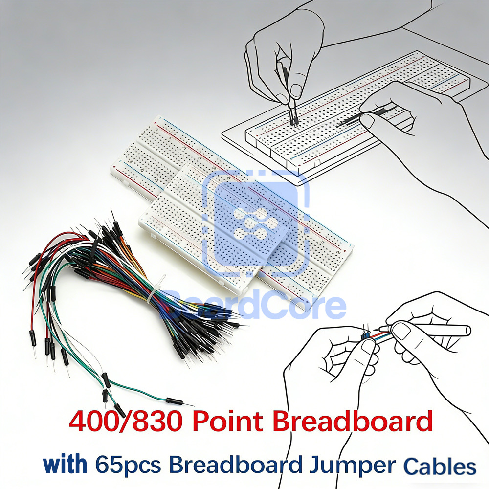 Diy Electronics Raspberry Pi - Набор макетных плат 400/830 точек с