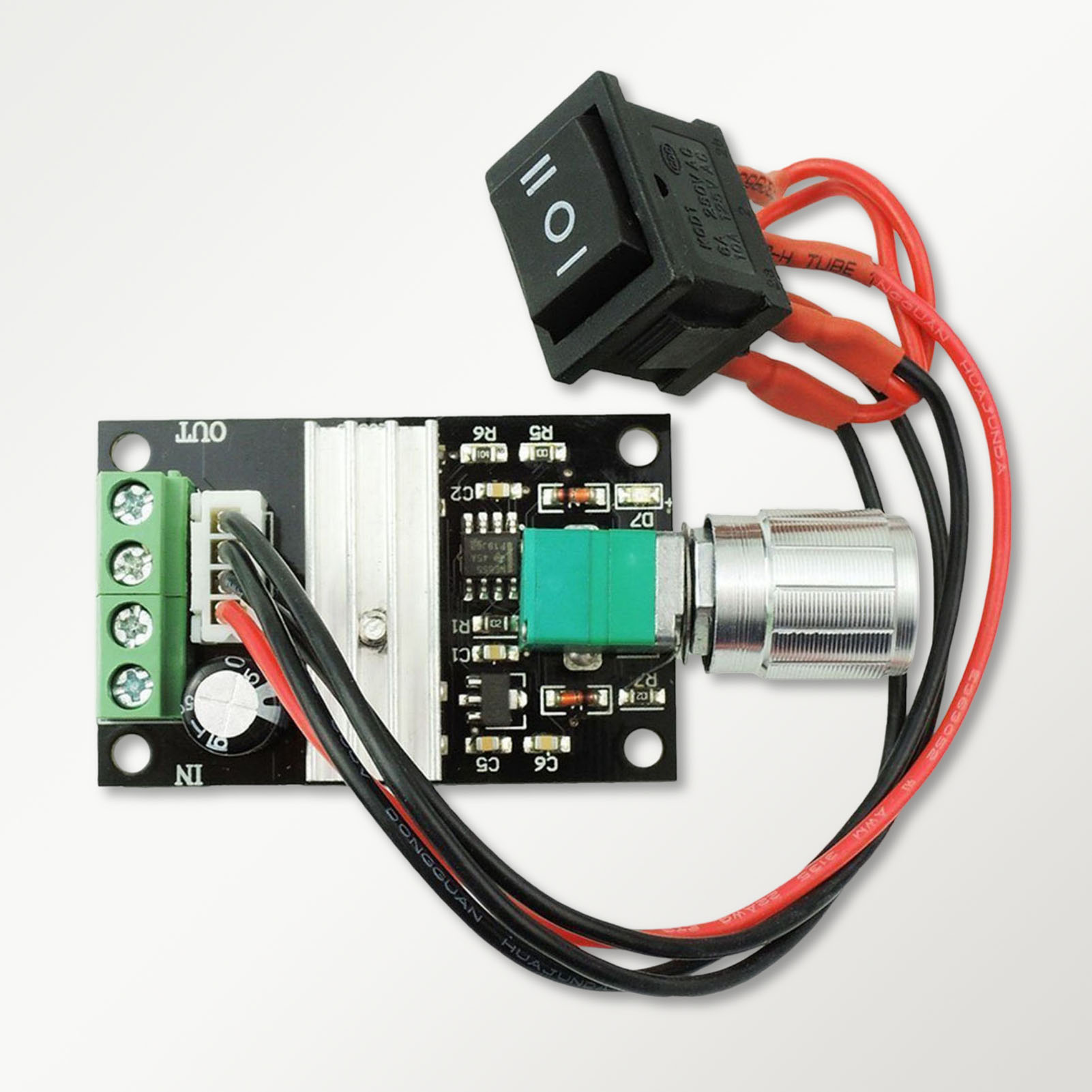 Diy Electronics Guide - Эффективный модуль управления скоростью двигателя постоянного