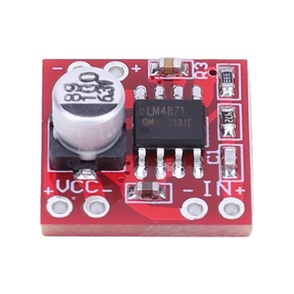 Diy Electronics For Beginners - Плата одноканального усилителя LM4871, модуль усилителя