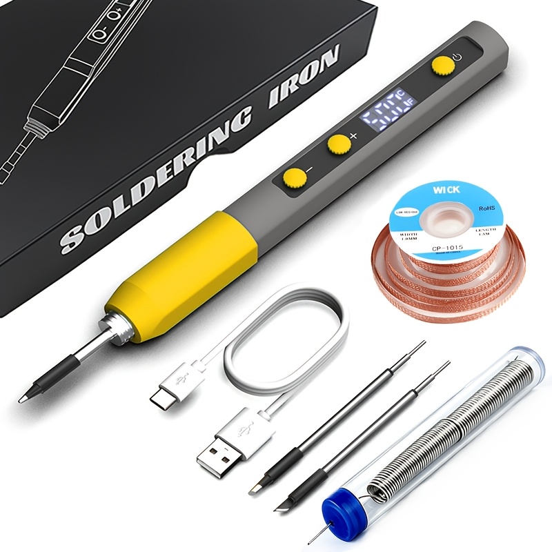 Паяльник с цифровым дисплеем и – обзор и цена Diy Electronics Organizer