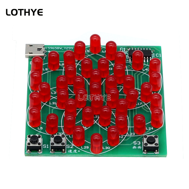 43 светодиодный, многостильный – обзор и цена Diy Electronics Project Kit